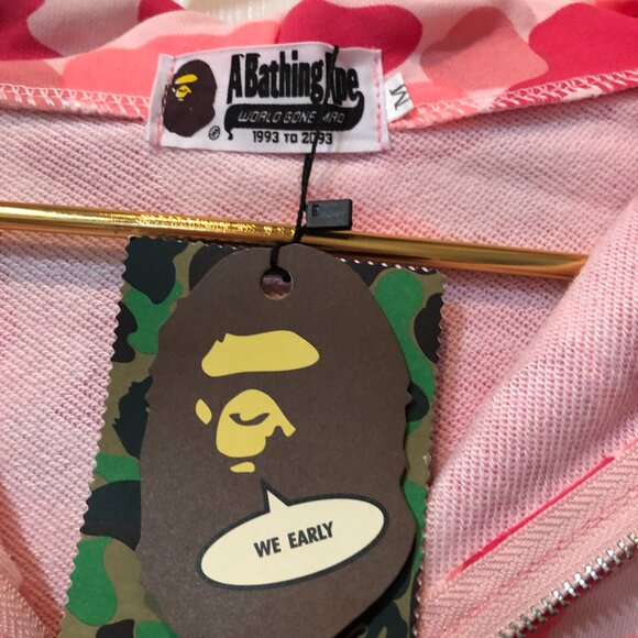 BAPE ABC Camo Shark Full Zip Hoodie - Picture 7 of 11